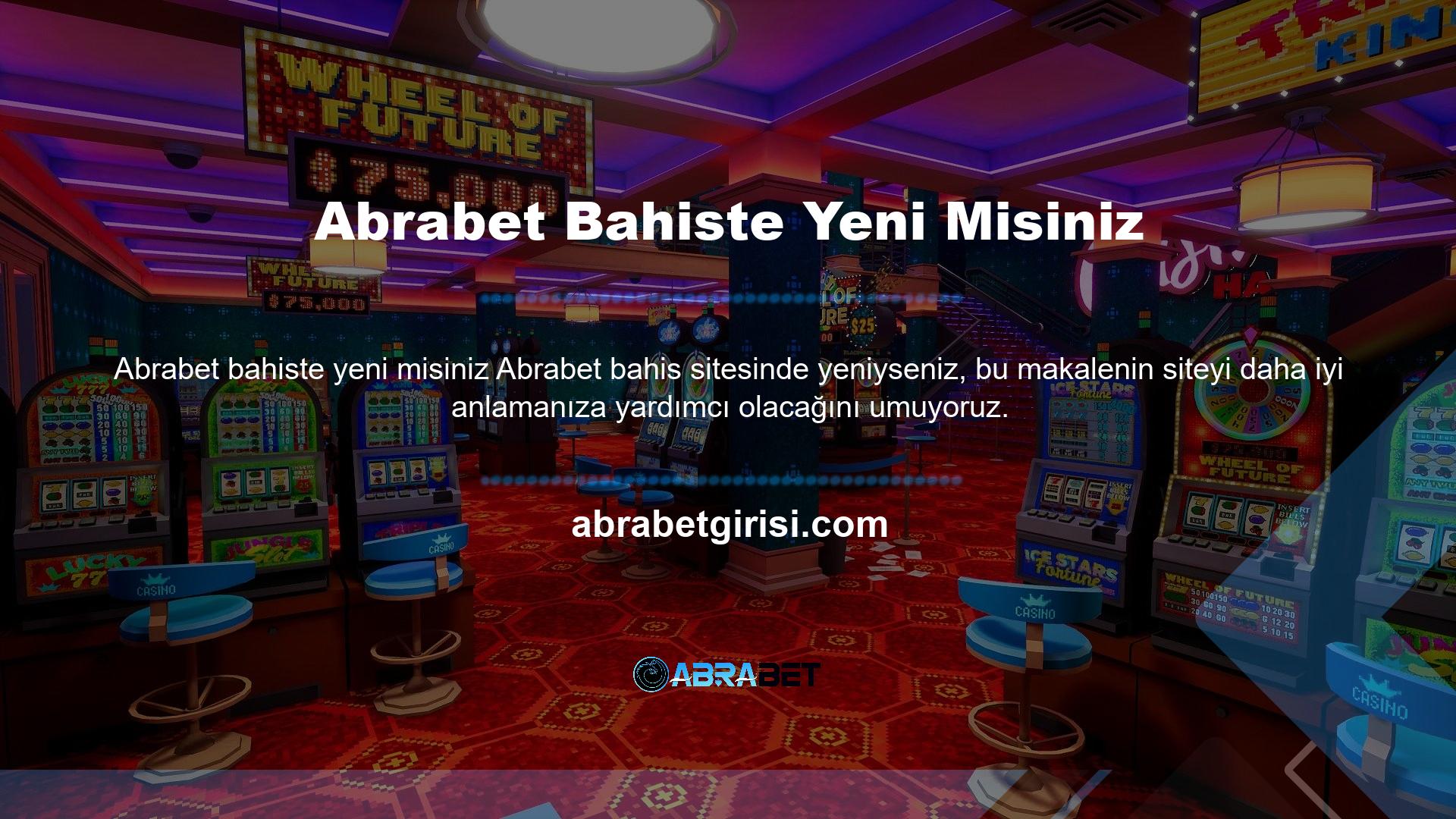 Bu yazı için daha güvenilir bir site olup olmadığını Abrabet ile görüşeceğim