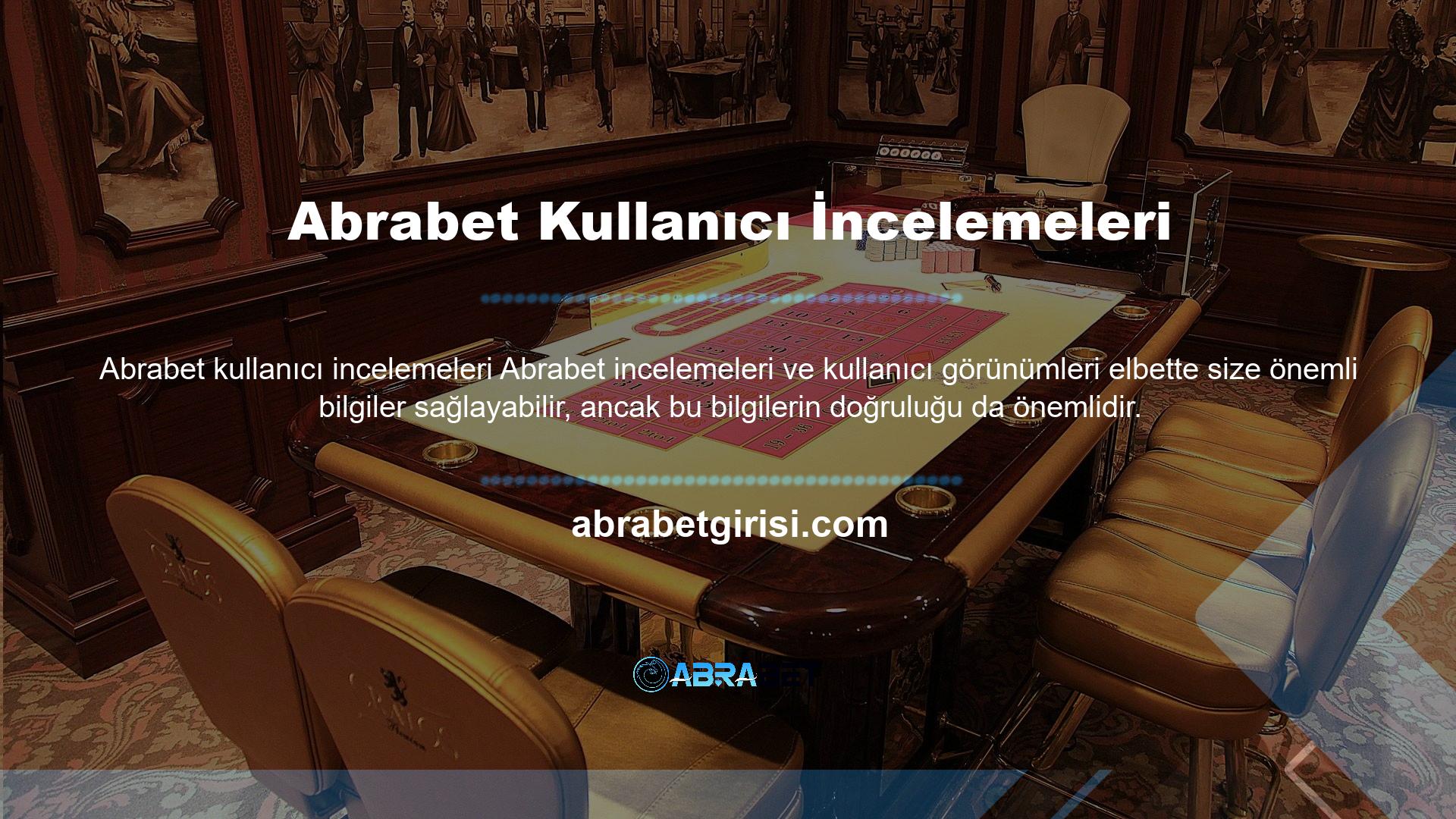 Bir konu hakkında okuduğunuz yorumlar küçük bir Abrabet TV canlı oyunu abartılıyorsa, hemen bahis sitesine gidin ve bu bilgilere bir göz atın